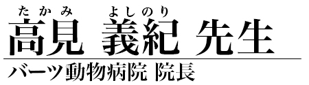高見義紀 先生